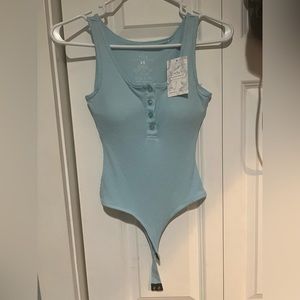 Light blue Klassy Network women bodysuit
